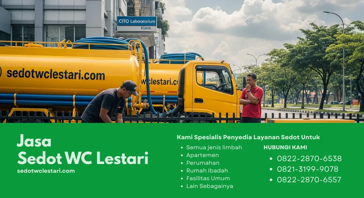 Solusi WC Mampet & Penuh di Kabupaten Malang: Jasa Sedot WC Cepat, Profesional, Tanpa Bongkar