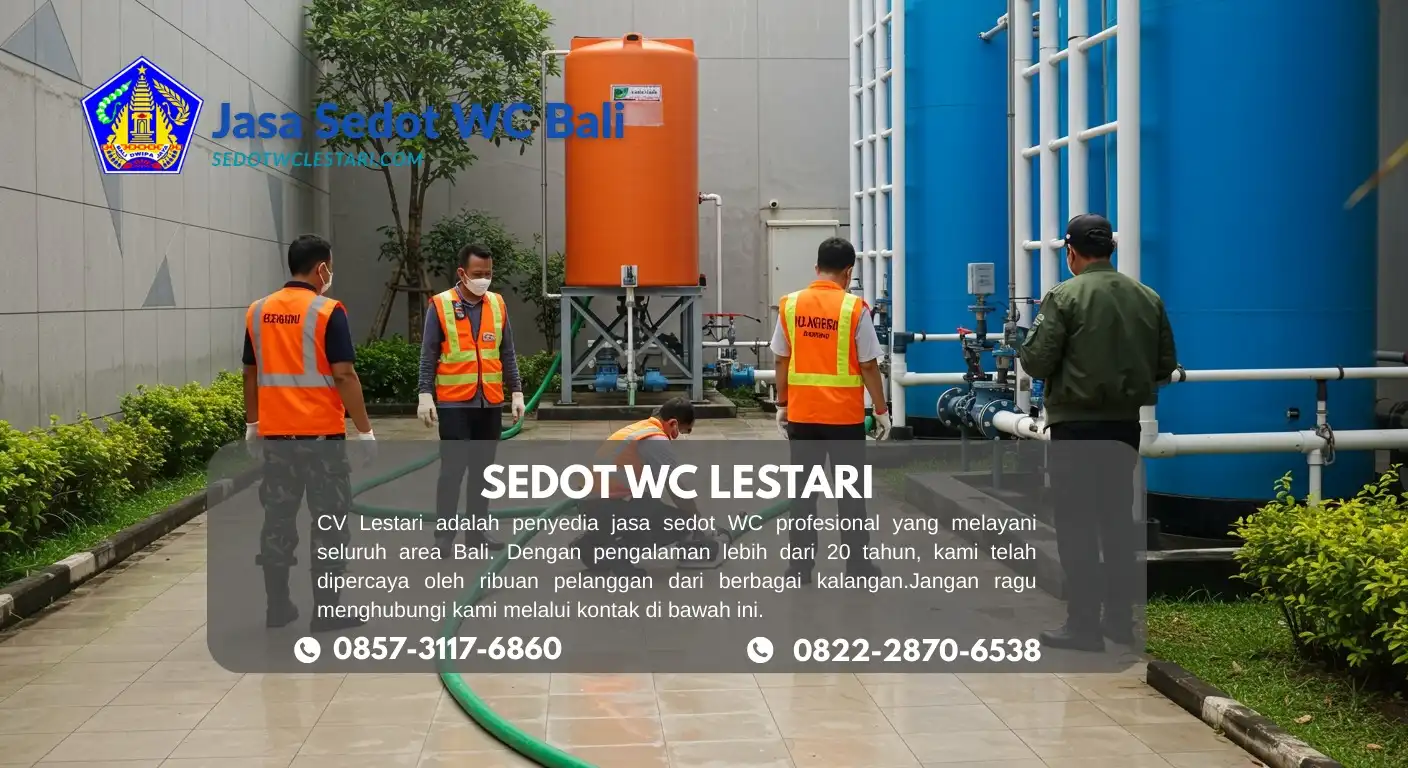 Jasa Sedot WC Kuta Utara Harga Transparan