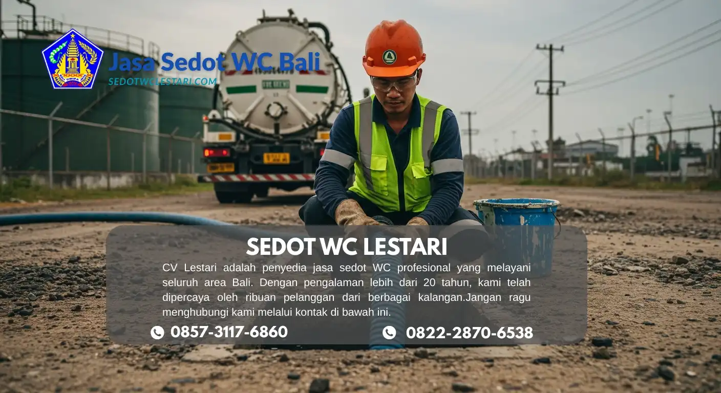 Jasa Sedot WC Abiansemal Terpercaya, Harga Terbaik di Bali