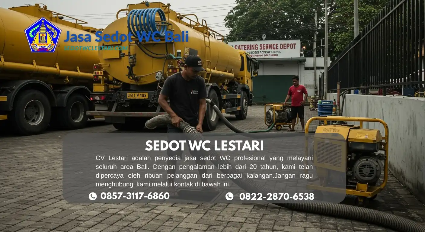 Jasa Sedot WC Profesional di Badung, Bali