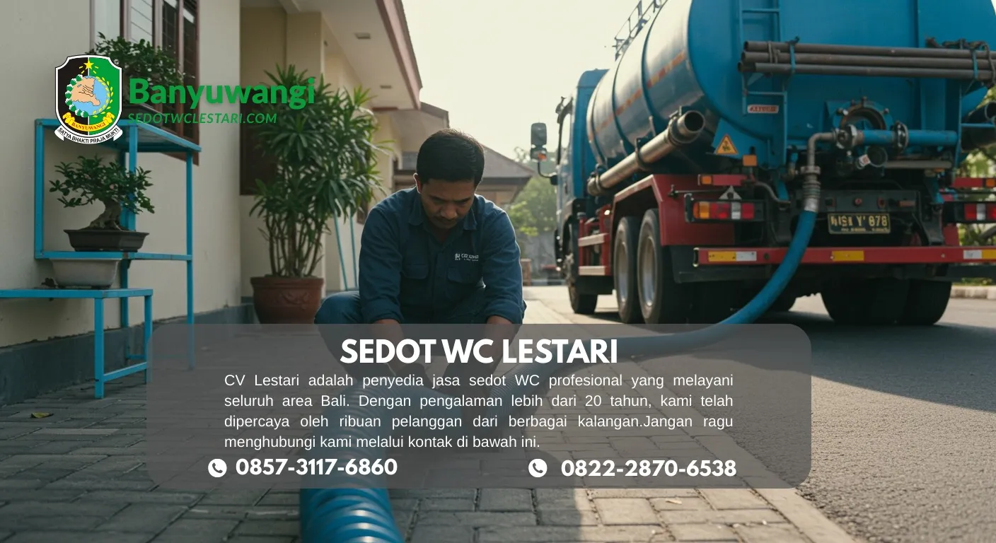 Kuras WC Mampet? Sedot WC Wongsorejo Solusi Terbaik