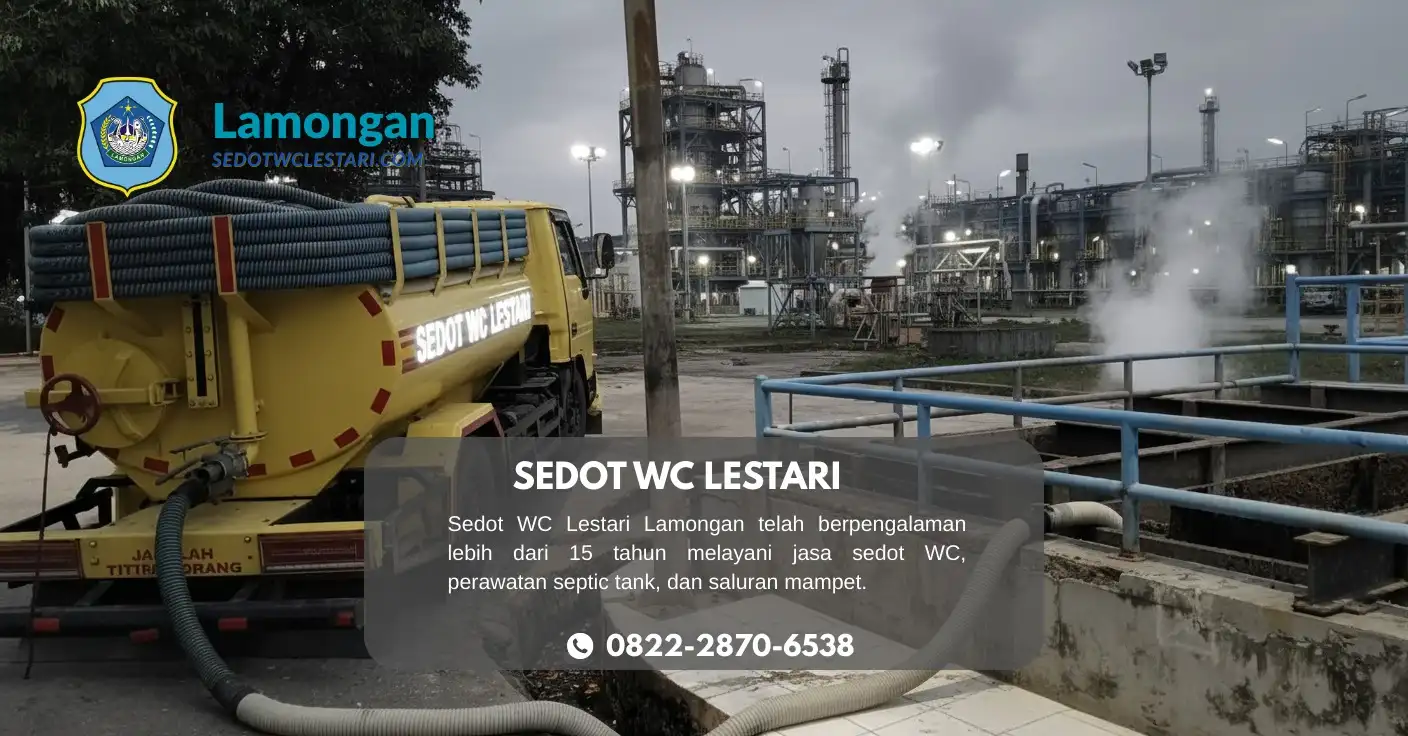 Jasa Sedot WC Kembangbahu, Bebas Mampet Selamanya!