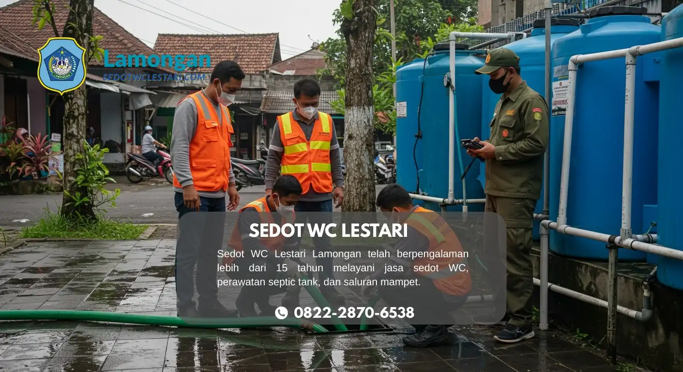 Harga Sedot WC Karanggeneng Lamongan Terjangkau