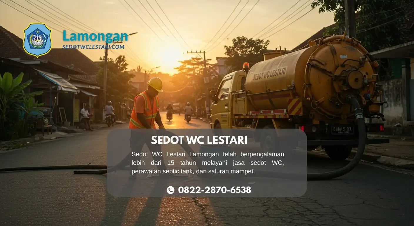 Butuh Sedot WC Kalitengah? Ini Jasa Terbaik.