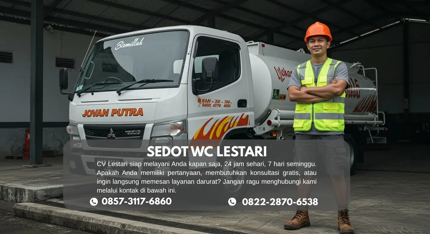 Harga Sedot WC Purwoharjo Terbaik, Kualitas Terjamin