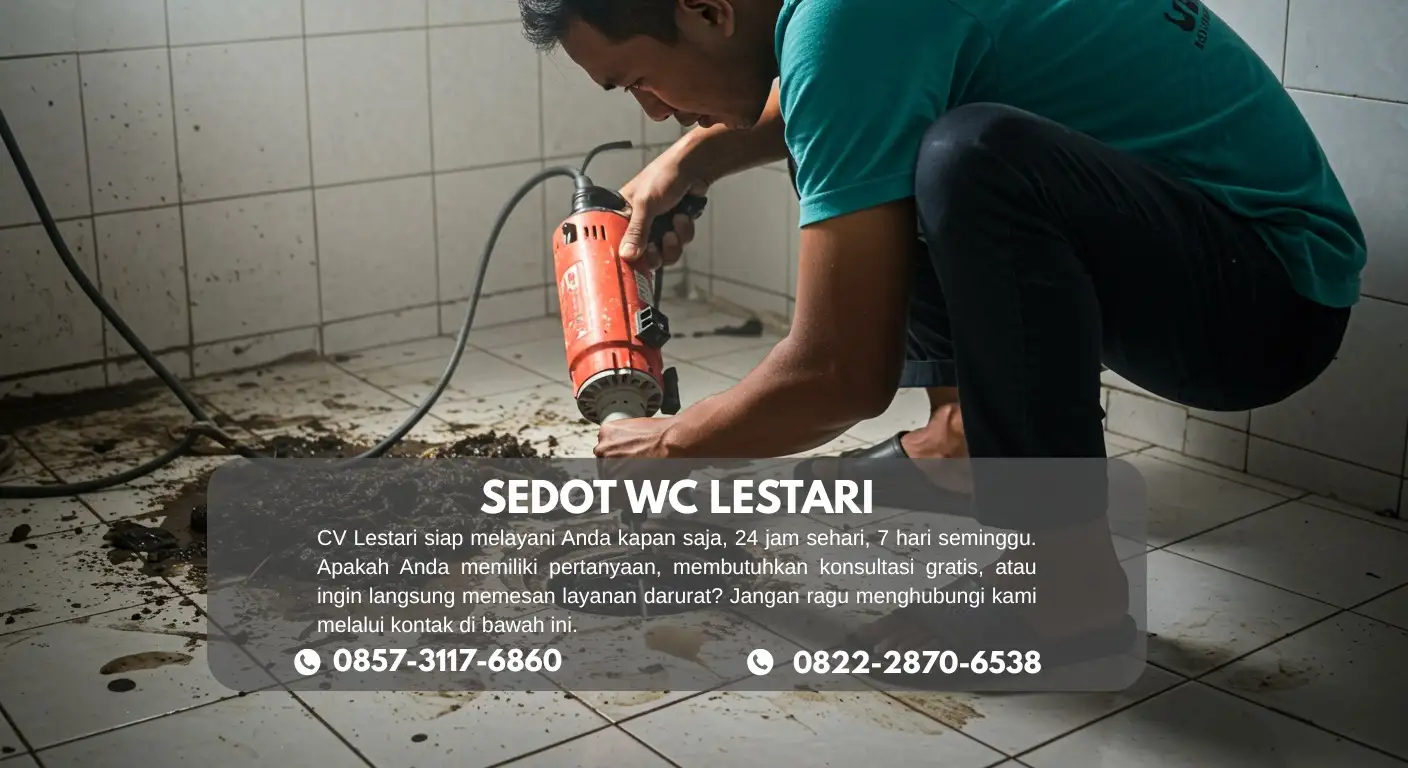 Sedot WC Licin Banyuwangi: Layanan 24 Jam Bergaransi